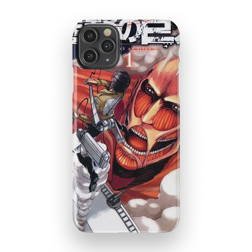 attack on titan vol01 slim iphone 11 pro max attack on titan vol01 slim iphone 11 pro max