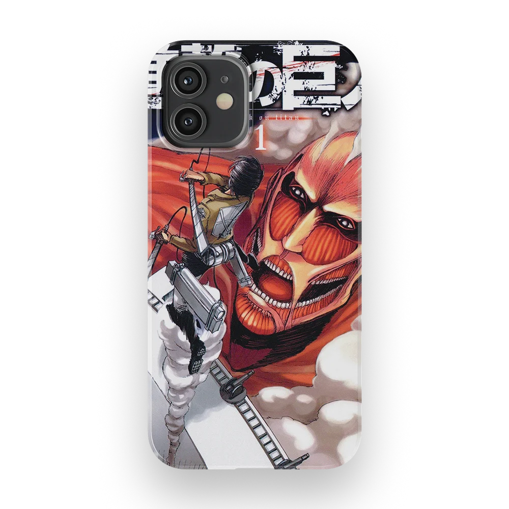 attack on titan vol01 slim iphone 12 attack on titan vol01 slim iphone 12