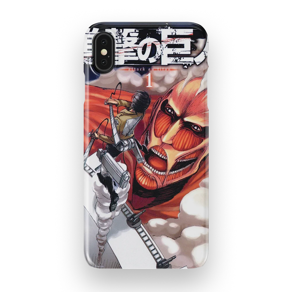 attack on titan vol01 slim iphone xs max attack on titan vol01 slim iphone xs max