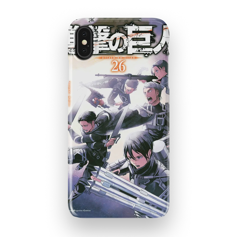 attack on titan vol26 slim iphone xs max attack on titan vol26 slim iphone xs max