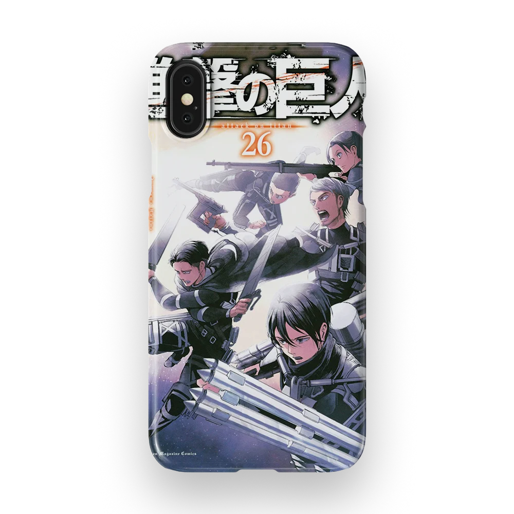 attack on titan vol26 slim iphone xs attack on titan vol26 slim iphone xs