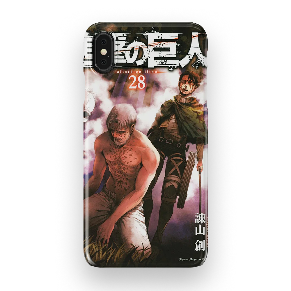 attack on titan vol28 slim iphone xs max attack on titan vol28 slim iphone xs max