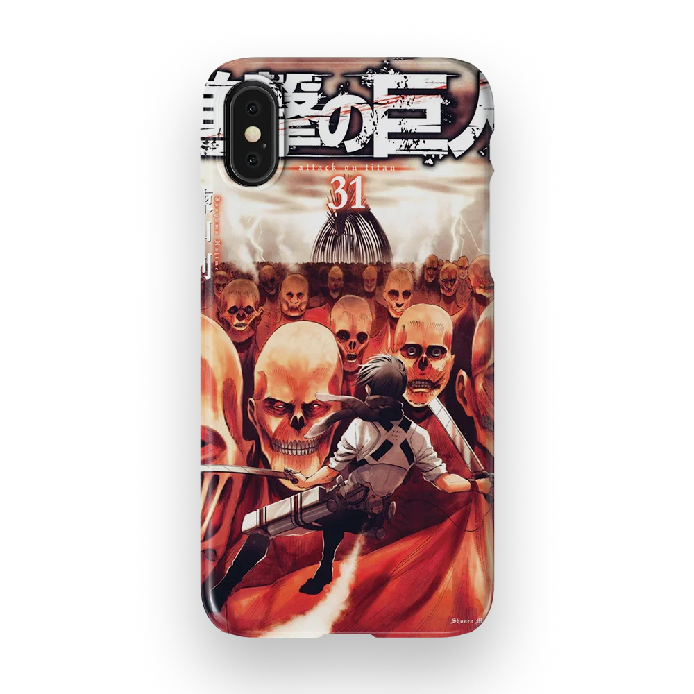 attack on titan vol31 slim iphone xs attack on titan vol31 slim iphone xs