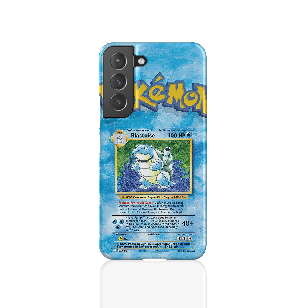 blastoise base set slim galaxy s22 blastoise base set slim galaxy s22