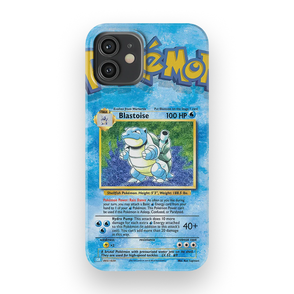 blastoise base set slim iphone 12 blastoise base set slim iphone 12