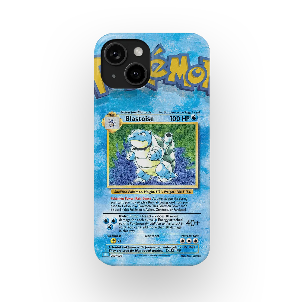blastoise base set slim iphone 15 blastoise base set slim iphone 15