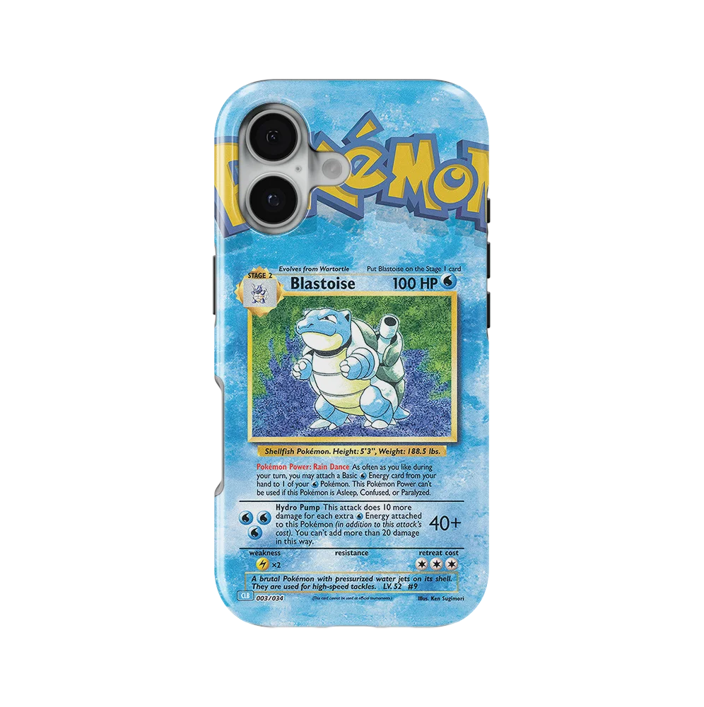 blastoise base set slim iphone 17 blastoise base set slim iphone 17