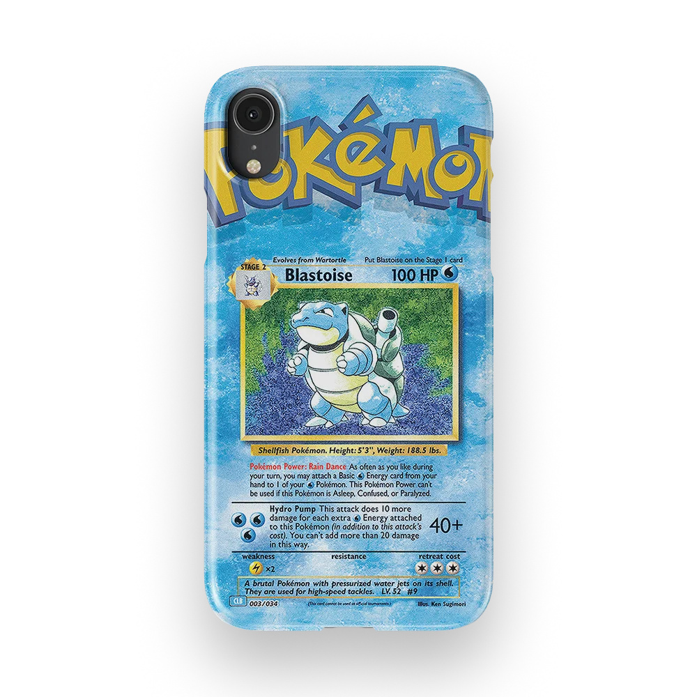 blastoise base set slim iphone xr blastoise base set slim iphone xr