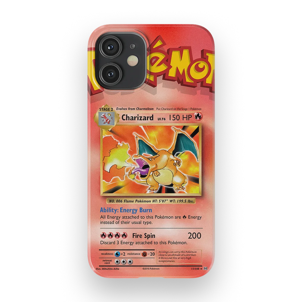 charizard base set slim iphone 12 mini charizard base set slim iphone 12 mini