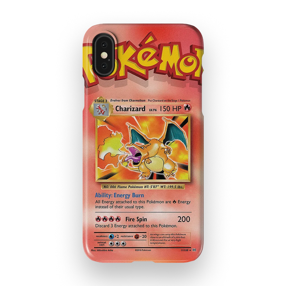 charizard base set slim iphone xs charizard base set slim iphone xs