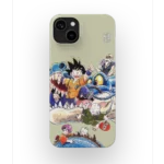 dragon ball artwork slim iphone 17 pro max