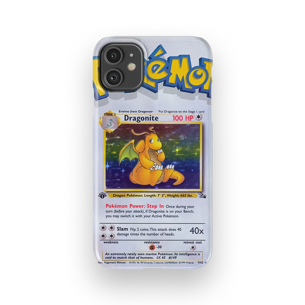 dragonite base set slim iphone 11 dragonite base set slim iphone 11