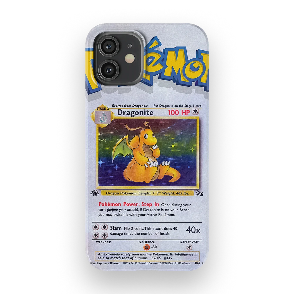 dragonite base set slim iphone 12 dragonite base set slim iphone 12