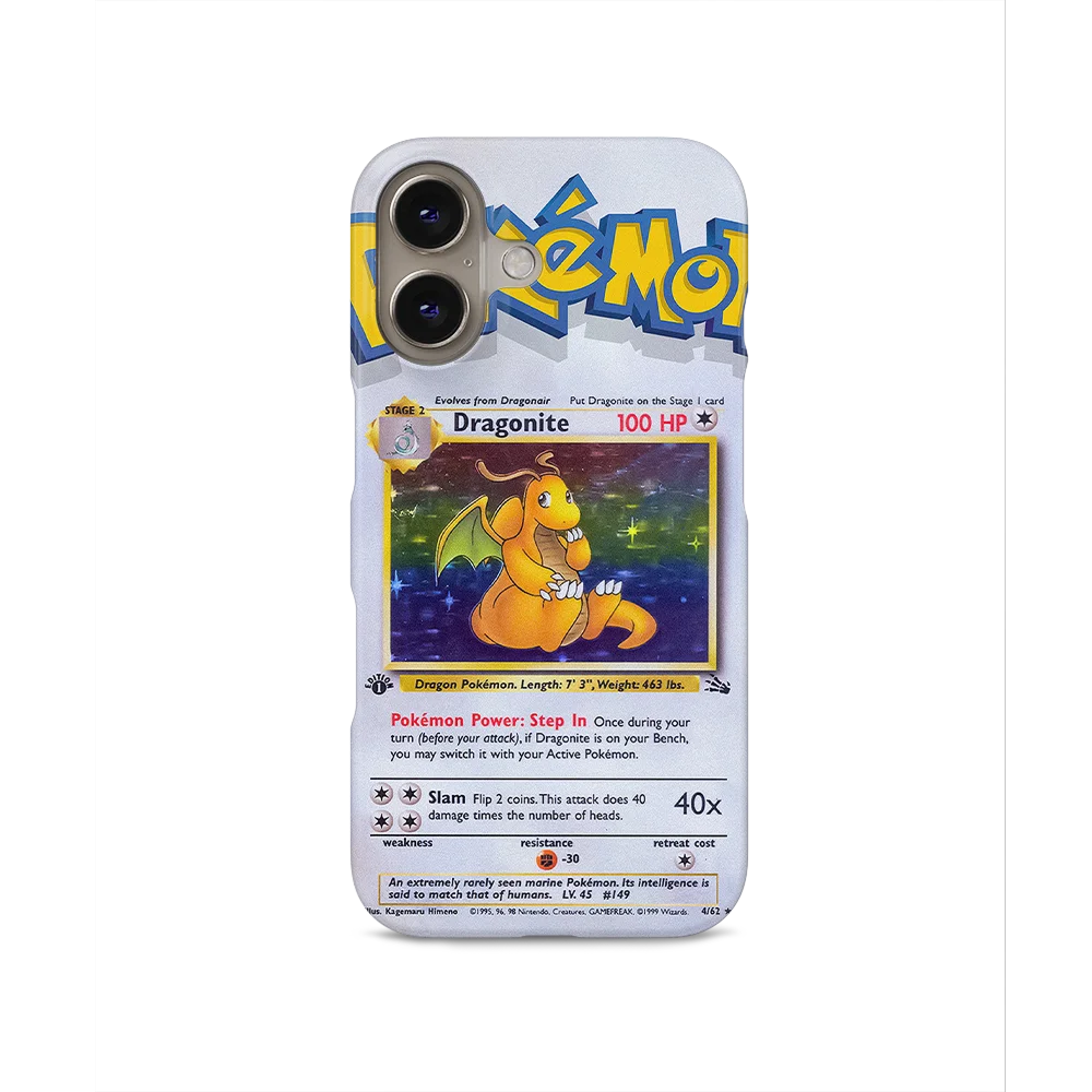 dragonite base set slim iphone 16 dragonite base set slim iphone 16