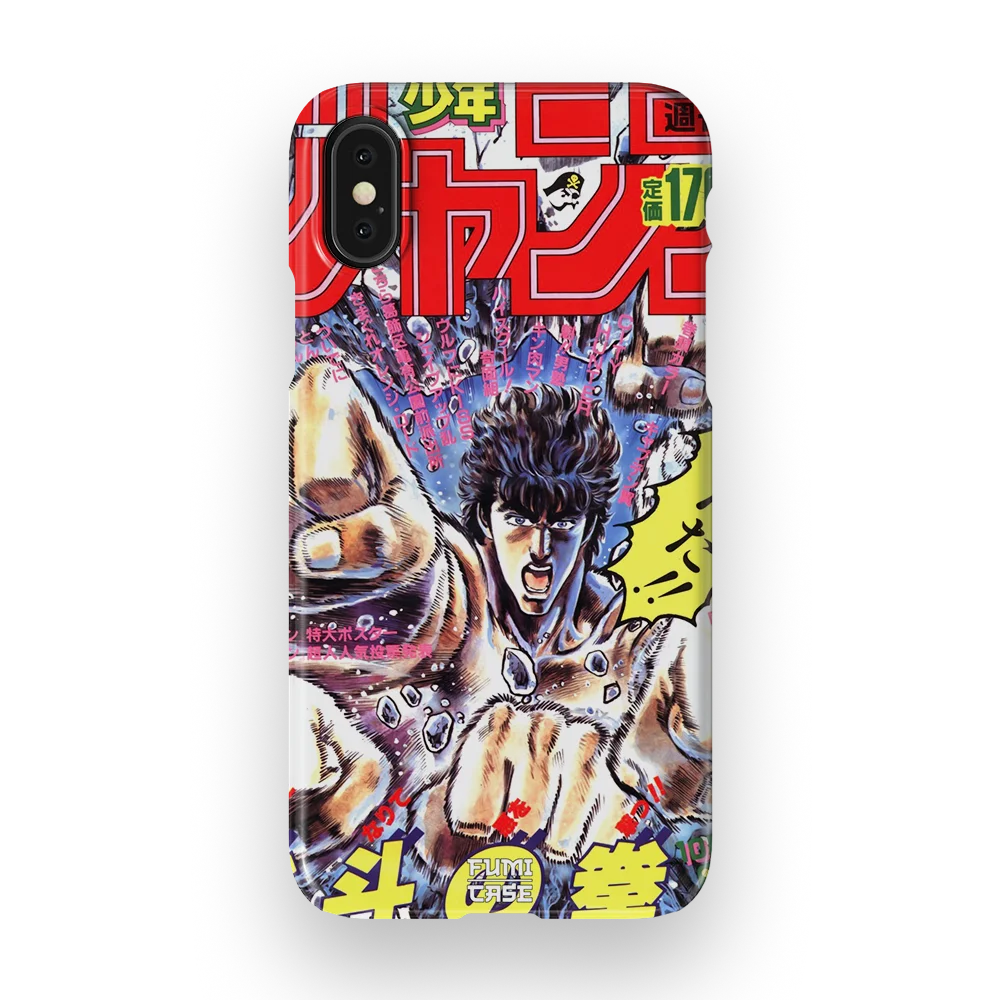 fist of the north star vintage cover slim iphone xs fist of the north star vintage cover slim iphone xs