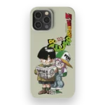 gohan x arale x toriyama slim iphone 17 pro max