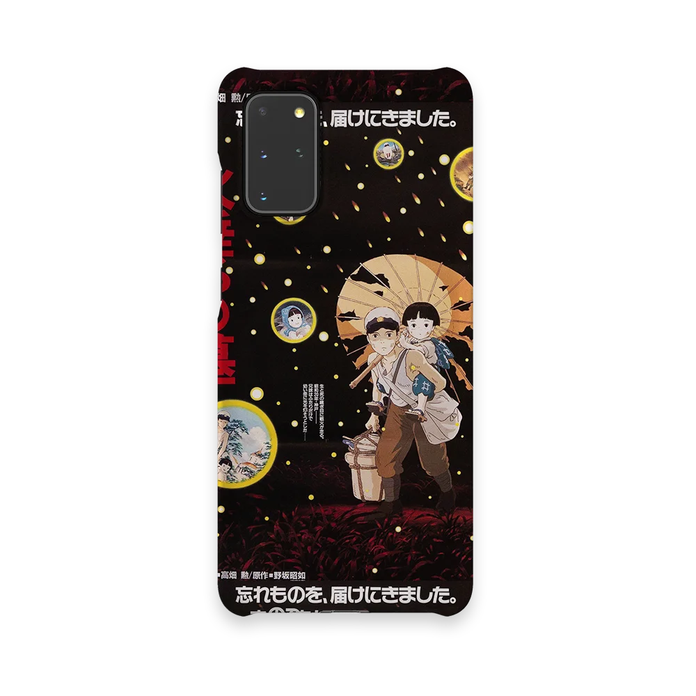 grave of the fireflies vintage poster slim galaxy s20 plus grave of the fireflies vintage poster slim galaxy s20 plus
