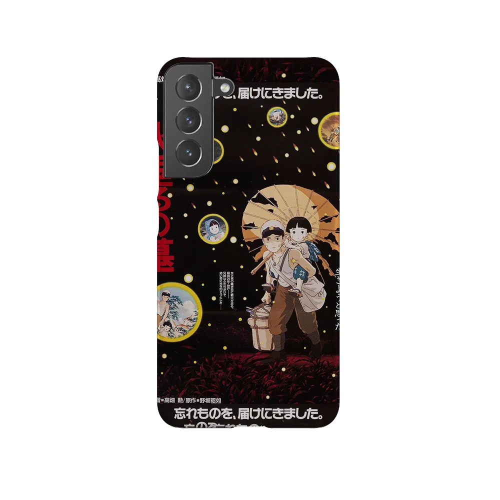 grave of the fireflies vintage poster slim galaxy s22 plus grave of the fireflies vintage poster slim galaxy s22 plus
