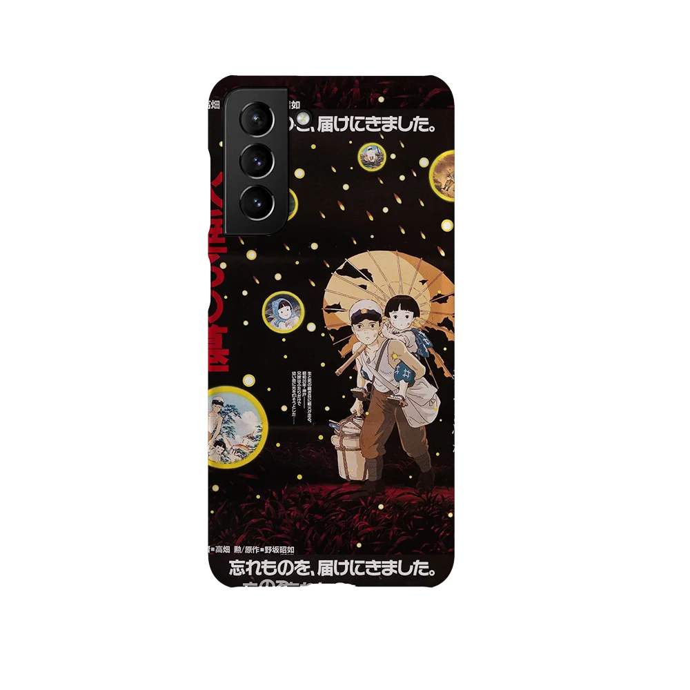 grave of the fireflies vintage poster slim galaxy s22 grave of the fireflies vintage poster slim galaxy s22