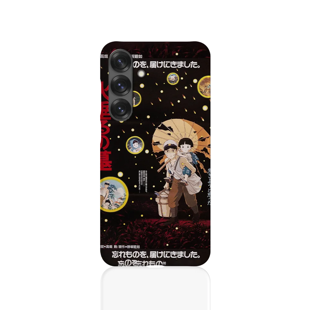 grave of the fireflies vintage poster slim galaxy s25 plus grave of the fireflies vintage poster slim galaxy s25 plus