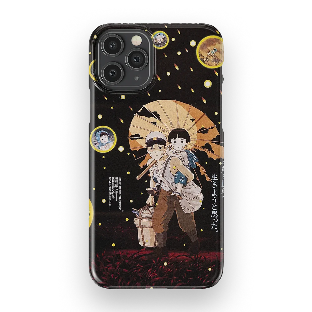 grave of the fireflies vintage poster slim iphone 11 pro grave of the fireflies vintage poster slim iphone 11 pro