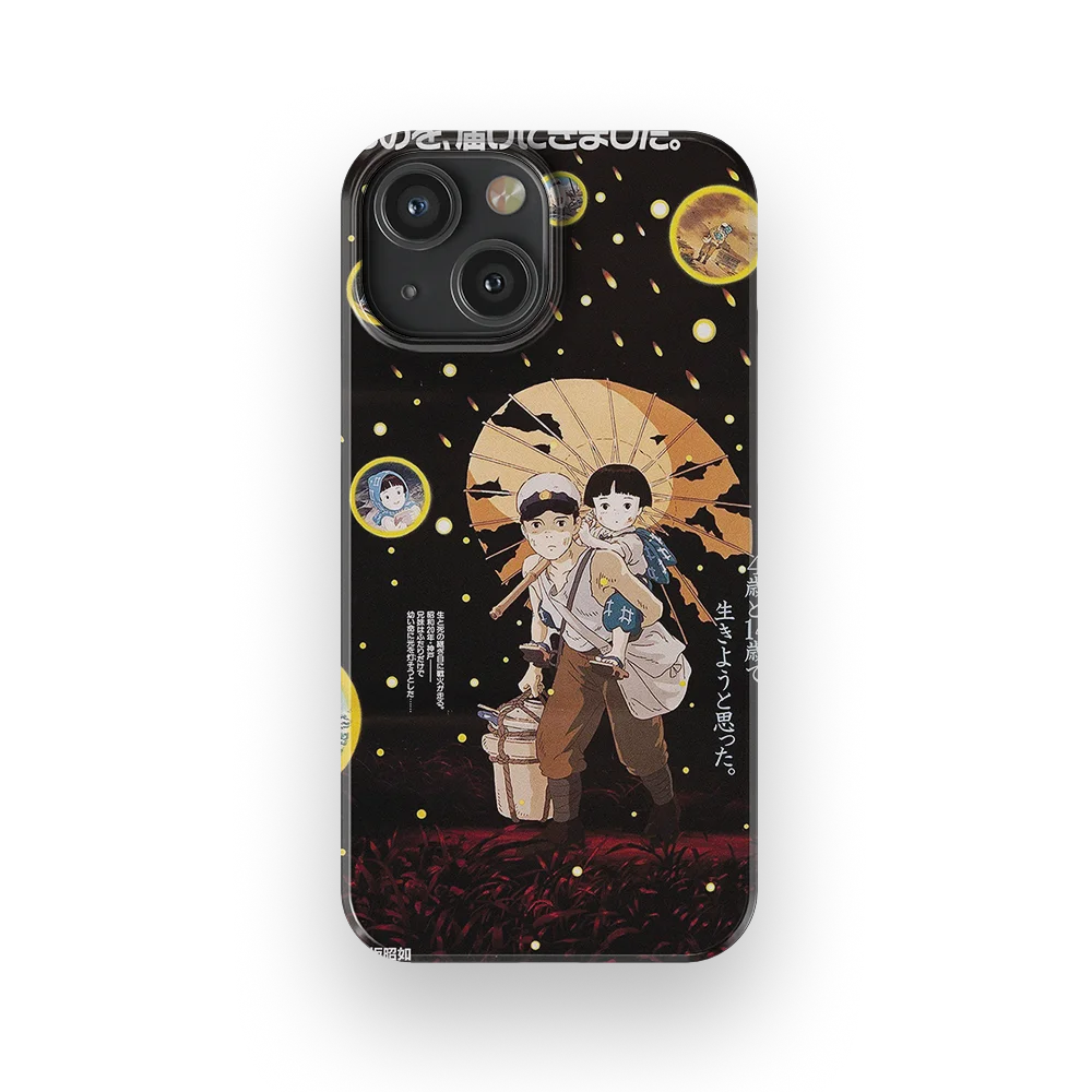 grave of the fireflies vintage poster slim iphone 13 mini grave of the fireflies vintage poster slim iphone 13 mini