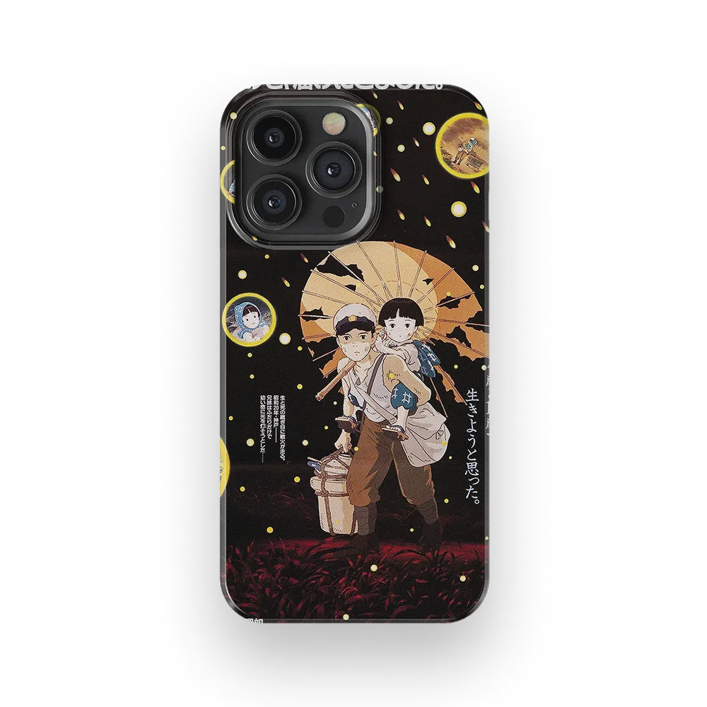 grave of the fireflies vintage poster slim iphone 13 pro grave of the fireflies vintage poster slim iphone 13 pro