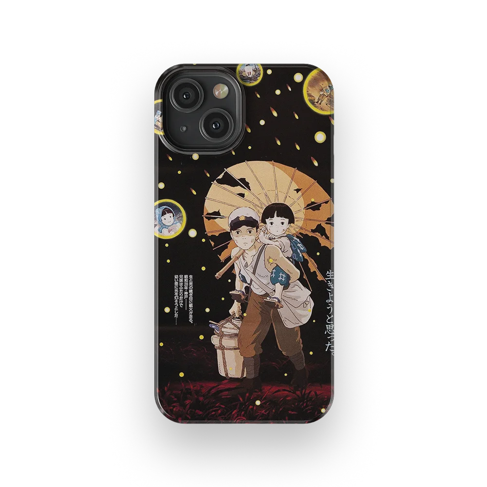 grave of the fireflies vintage poster slim iphone 13 grave of the fireflies vintage poster slim iphone 13