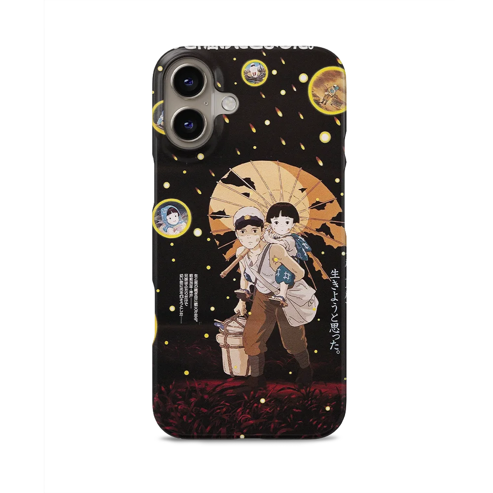 grave of the fireflies vintage poster slim iphone 16 plus grave of the fireflies vintage poster slim iphone 16 plus