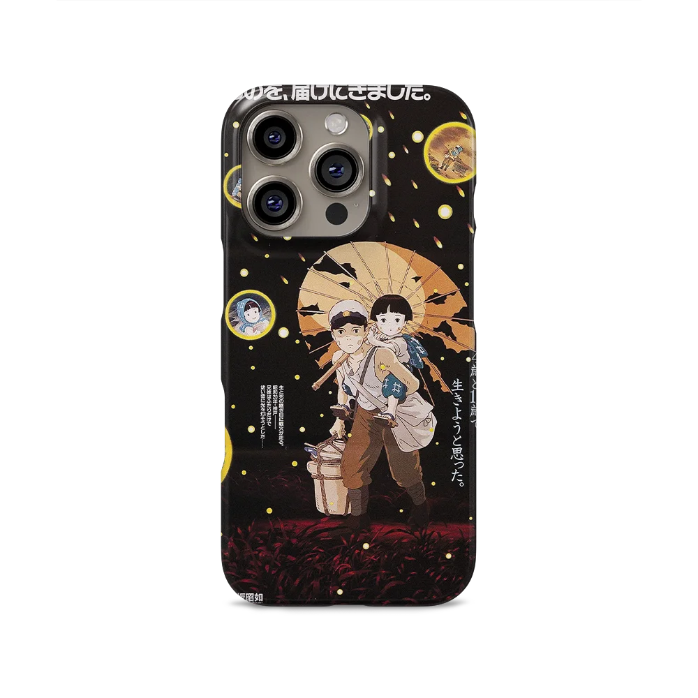 grave of the fireflies vintage poster slim iphone 16 pro grave of the fireflies vintage poster slim iphone 16 pro