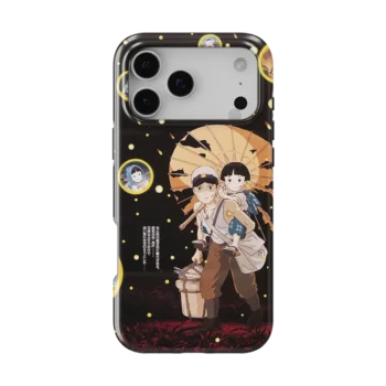 grave of the fireflies vintage poster slim iphone 17 pro max