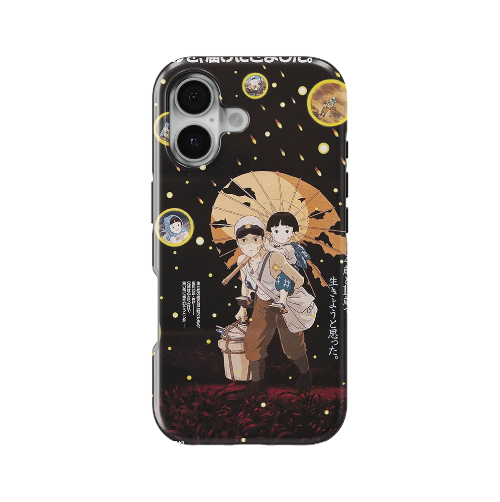 grave of the fireflies vintage poster slim iphone 17 grave of the fireflies vintage poster slim iphone 17