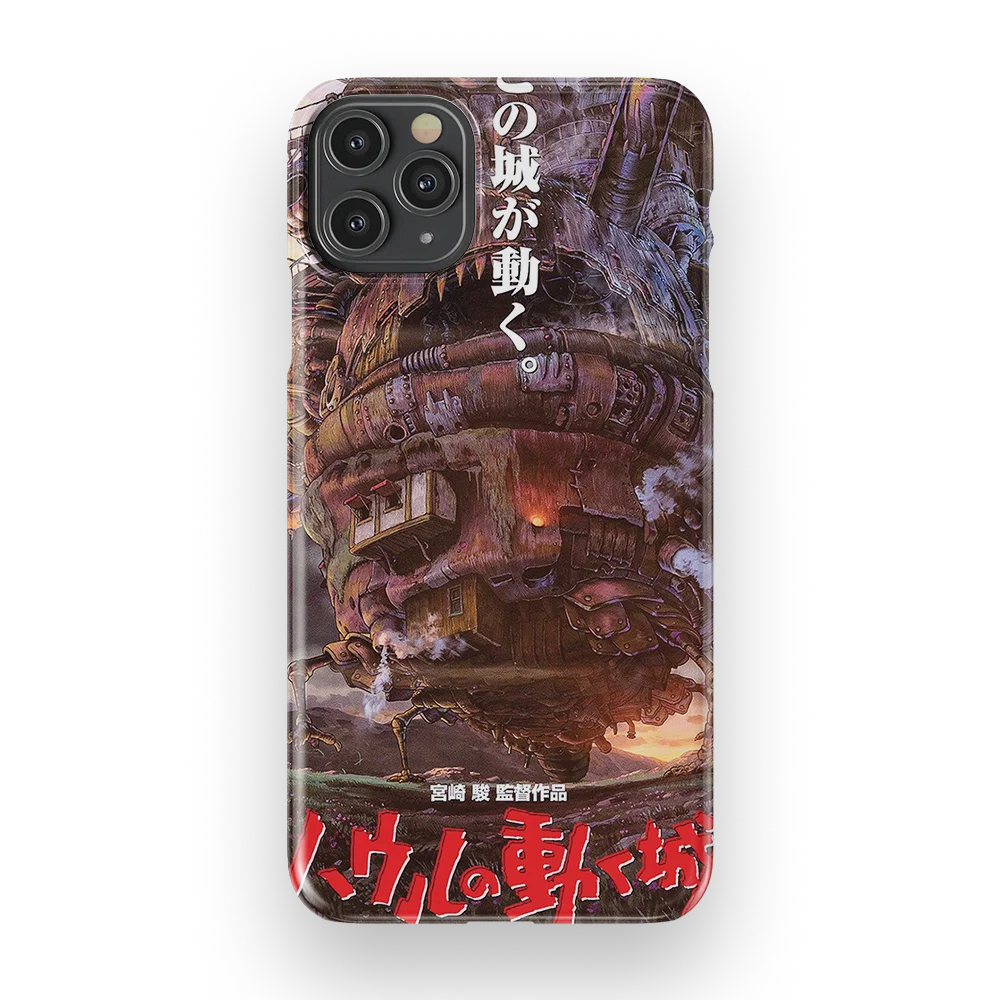 howls moving castle vintage poster slim iphone 11 pro max howls moving castle vintage poster slim iphone 11 pro max