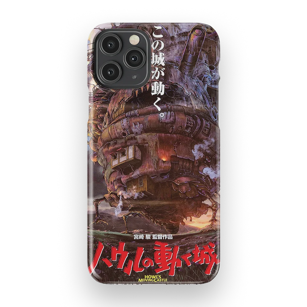 howls moving castle vintage poster slim iphone 11 pro howls moving castle vintage poster slim iphone 11 pro