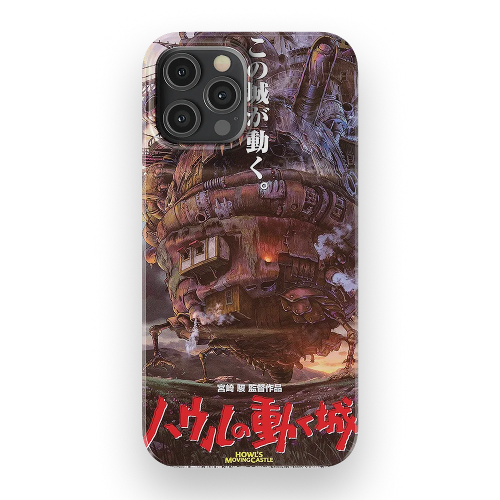 howls moving castle vintage poster slim iphone 12 pro max howls moving castle vintage poster slim iphone 12 pro max