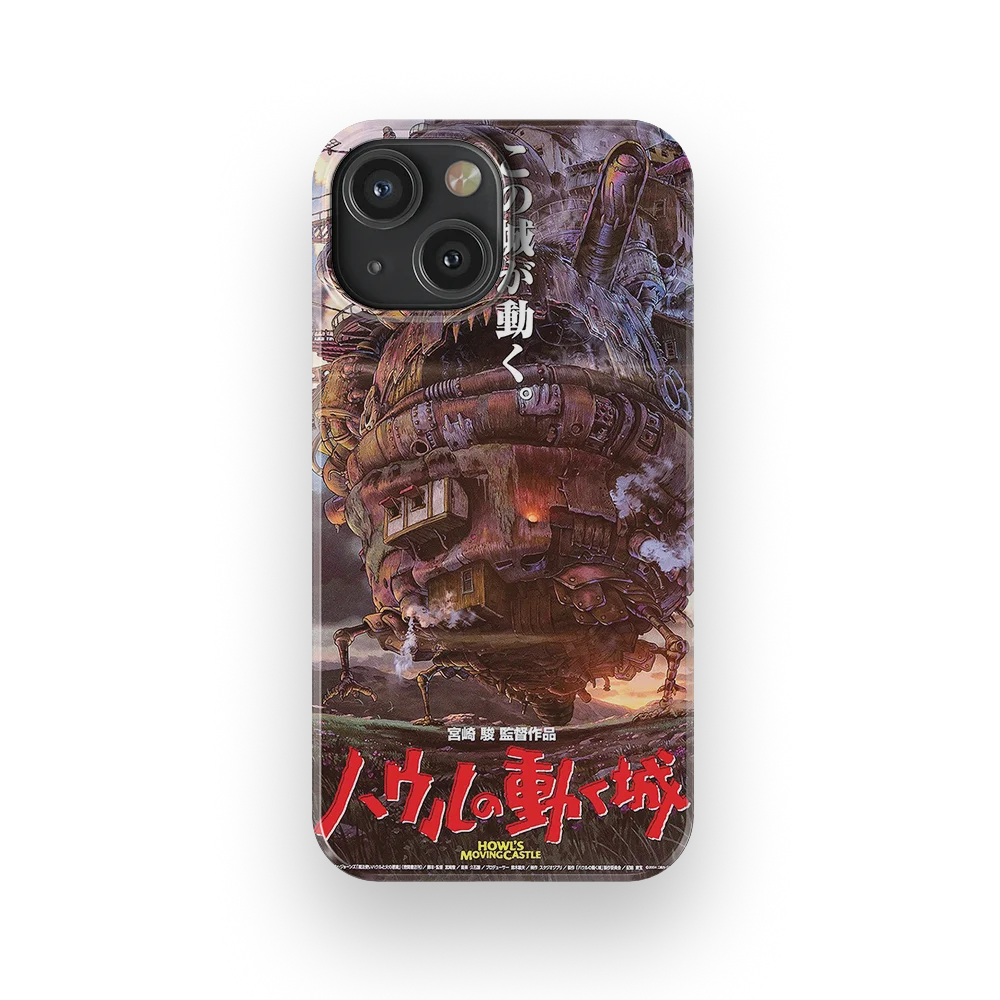 howls moving castle vintage poster slim iphone 13 mini howls moving castle vintage poster slim iphone 13 mini