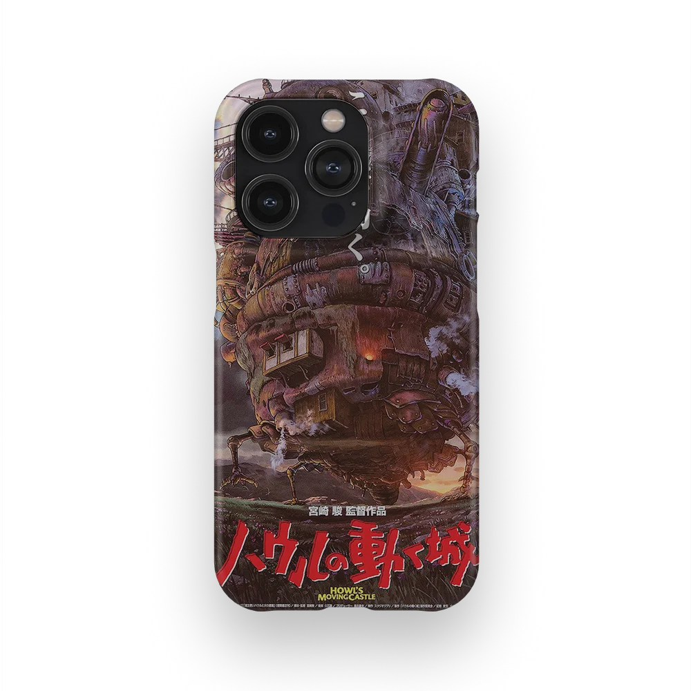 howls moving castle vintage poster slim iphone 14 pro howls moving castle vintage poster slim iphone 14 pro
