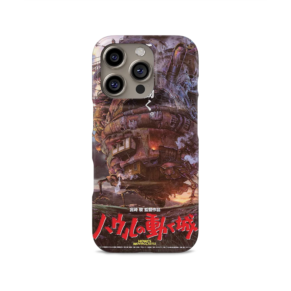 howls moving castle vintage poster slim iphone 16 pro howls moving castle vintage poster slim iphone 16 pro