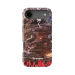 howls moving castle vintage poster slim iphone 17 pro max