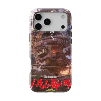 howls moving castle vintage poster slim iphone 17 pro max