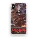 howls moving castle vintage poster slim iphone 17 pro max