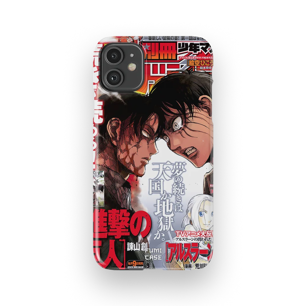 levi x eren cover slim iphone 11 levi x eren cover slim iphone 11
