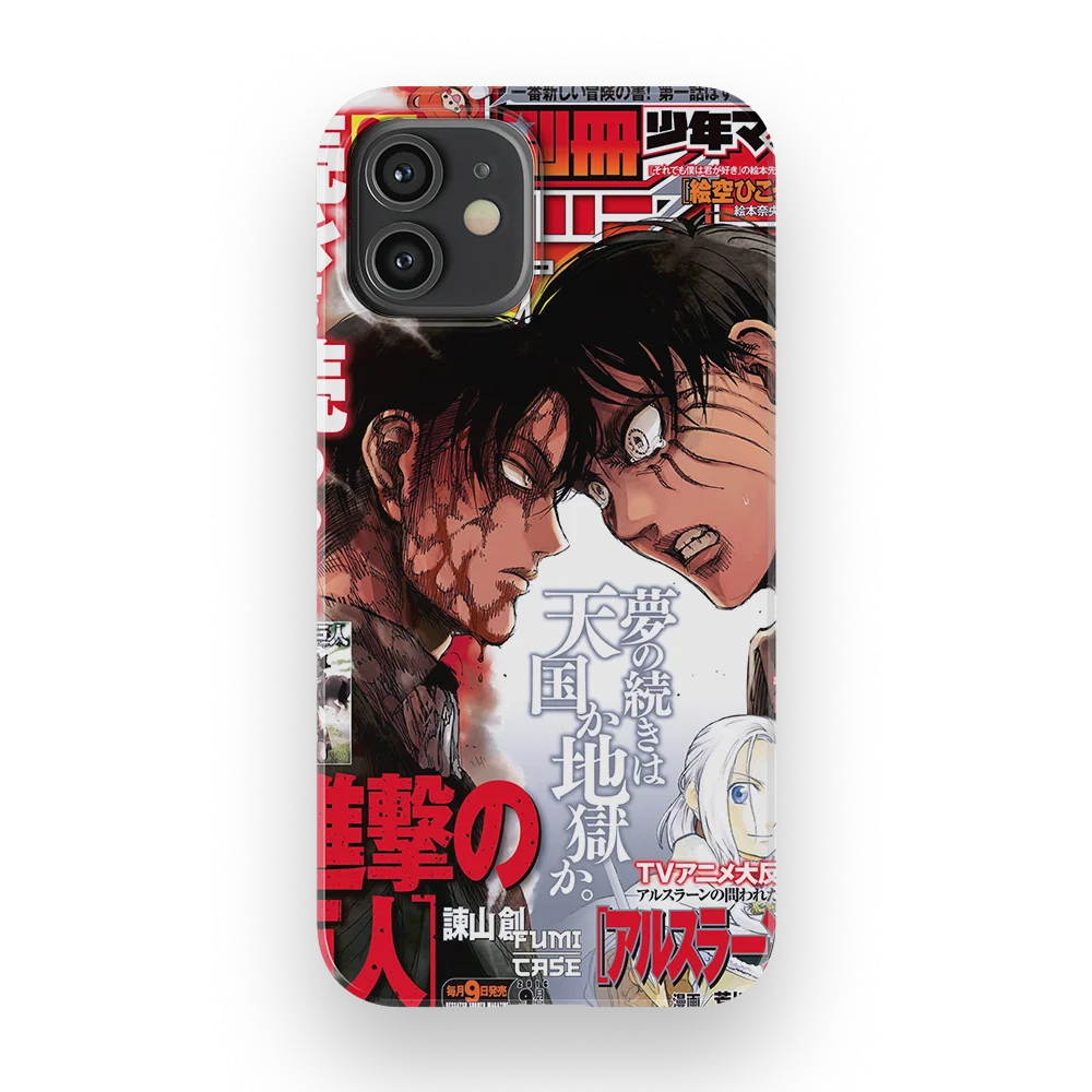levi x eren cover slim iphone 12 levi x eren cover slim iphone 12