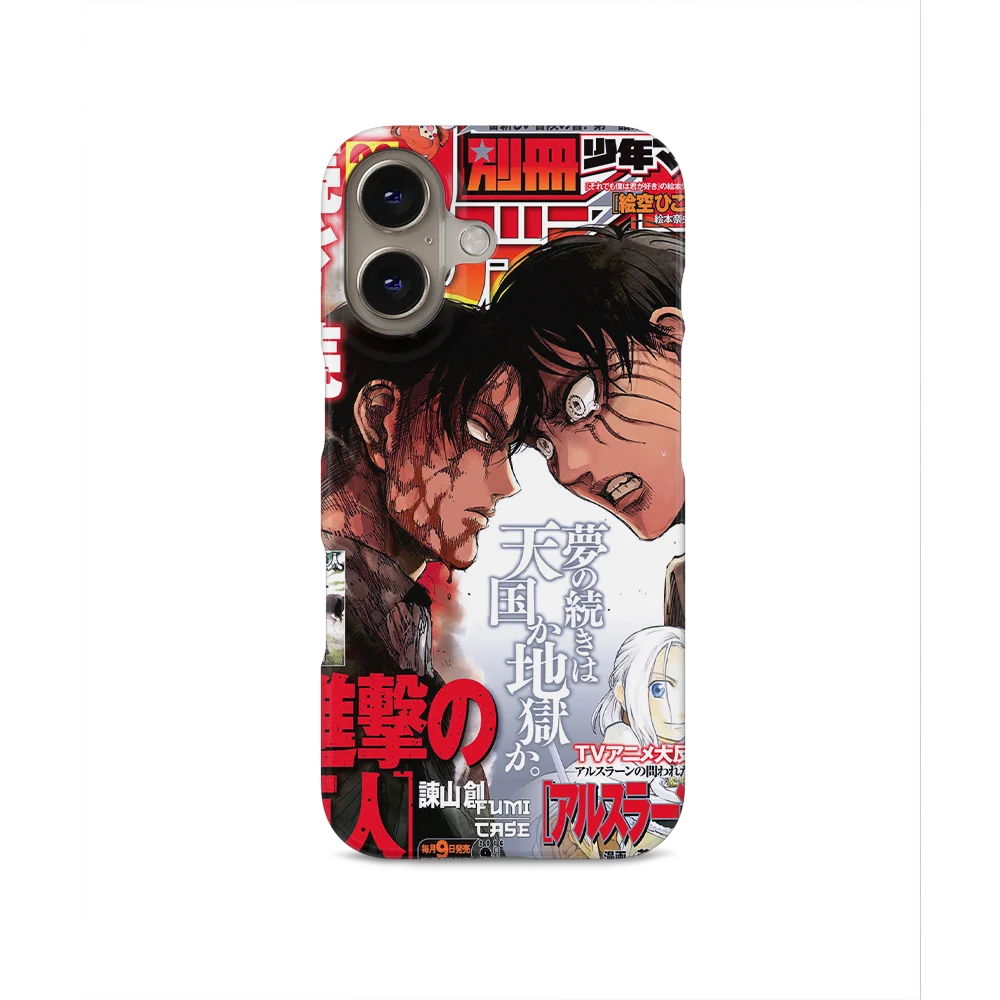 levi x eren cover slim iphone 16 levi x eren cover slim iphone 16