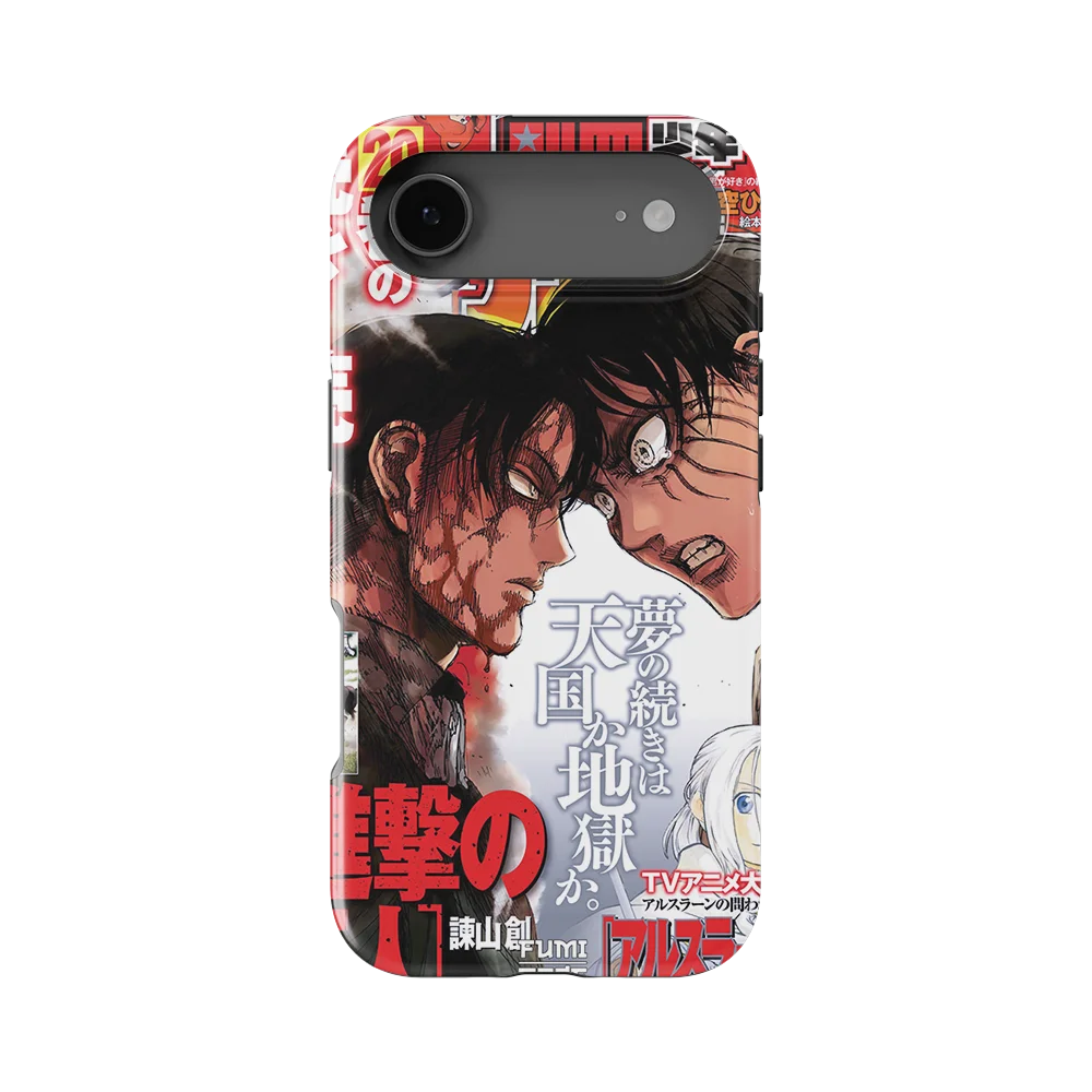 levi x eren cover slim iphone 17 air levi x eren cover slim iphone 17 air
