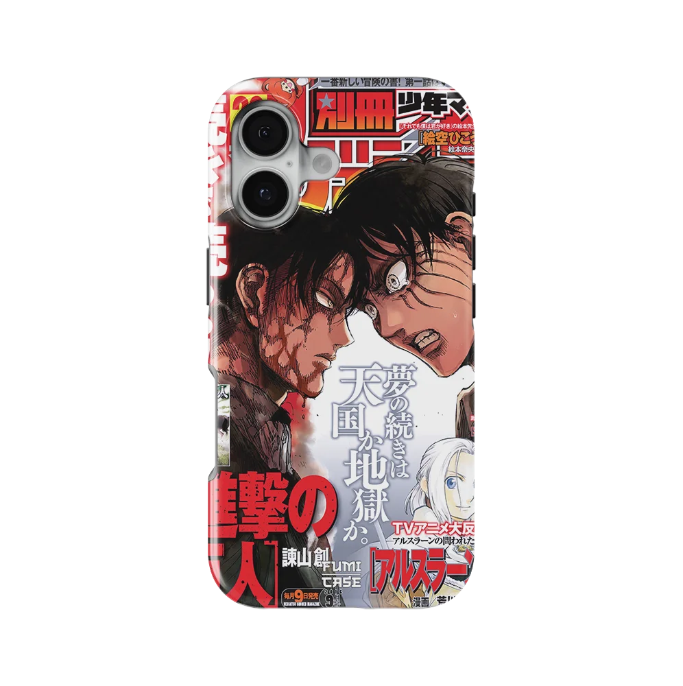 levi x eren cover slim iphone 17 levi x eren cover slim iphone 17
