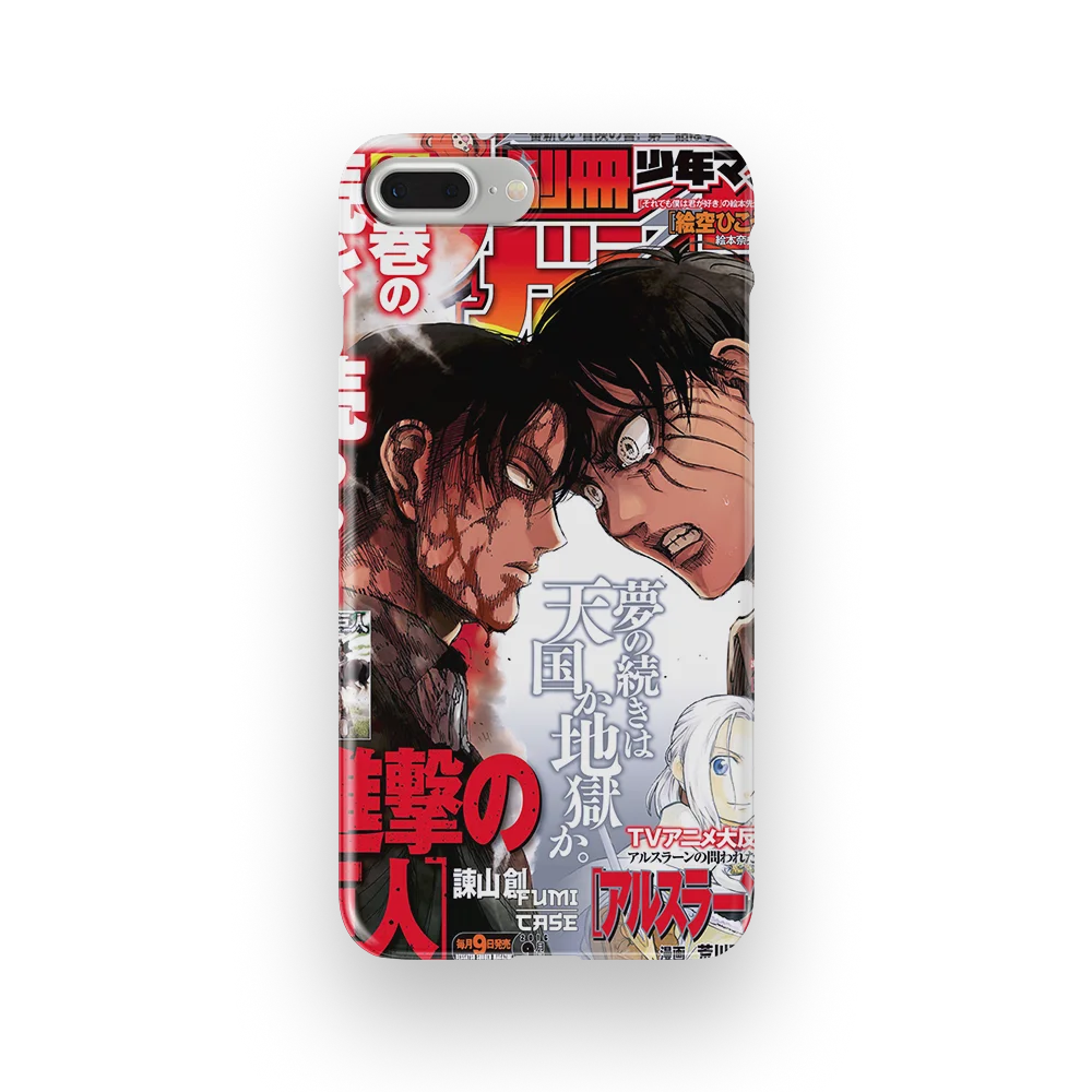 levi x eren cover slim iphone 8 plus levi x eren cover slim iphone 8 plus