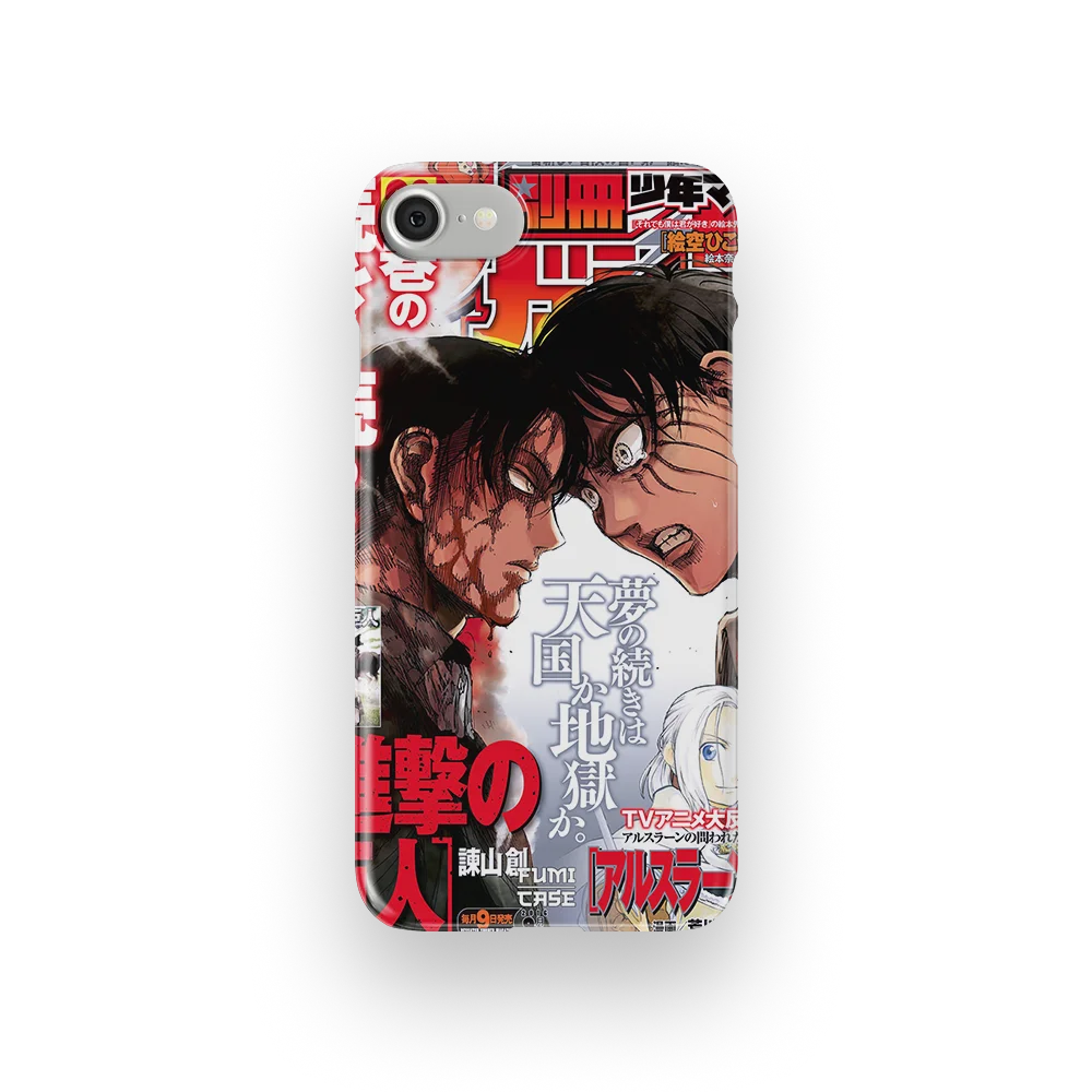 levi x eren cover slim iphone 8 levi x eren cover slim iphone 8