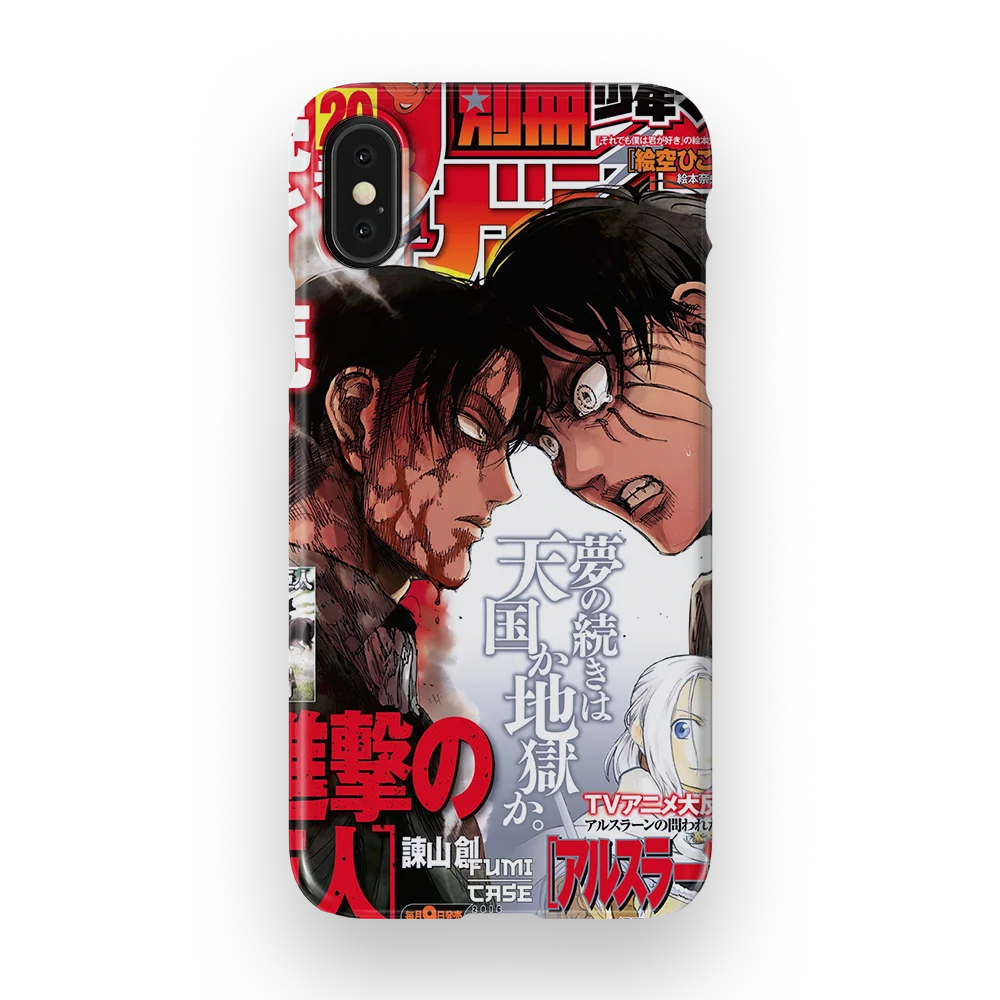 levi x eren cover slim iphone xs levi x eren cover slim iphone xs