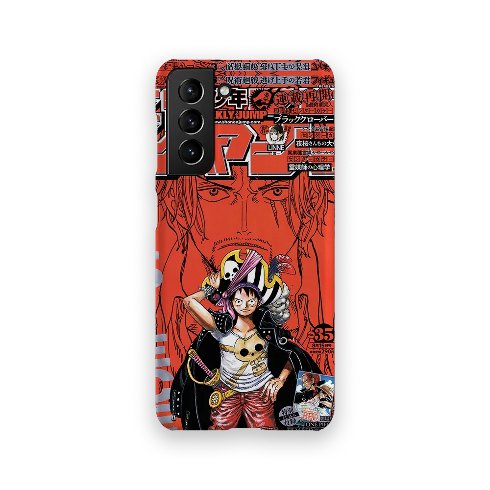 luffy x shanks slim galaxy s21 luffy x shanks slim galaxy s21